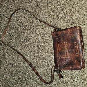 Bed|Stu gorgeous Cross Body Bag!! Beautiful Brown/Red!